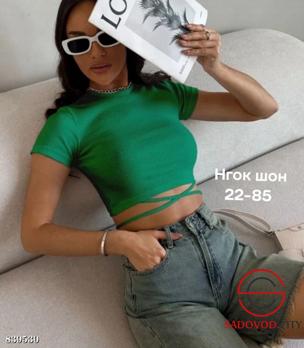 Топик женский однотонный - Bruno фото 4