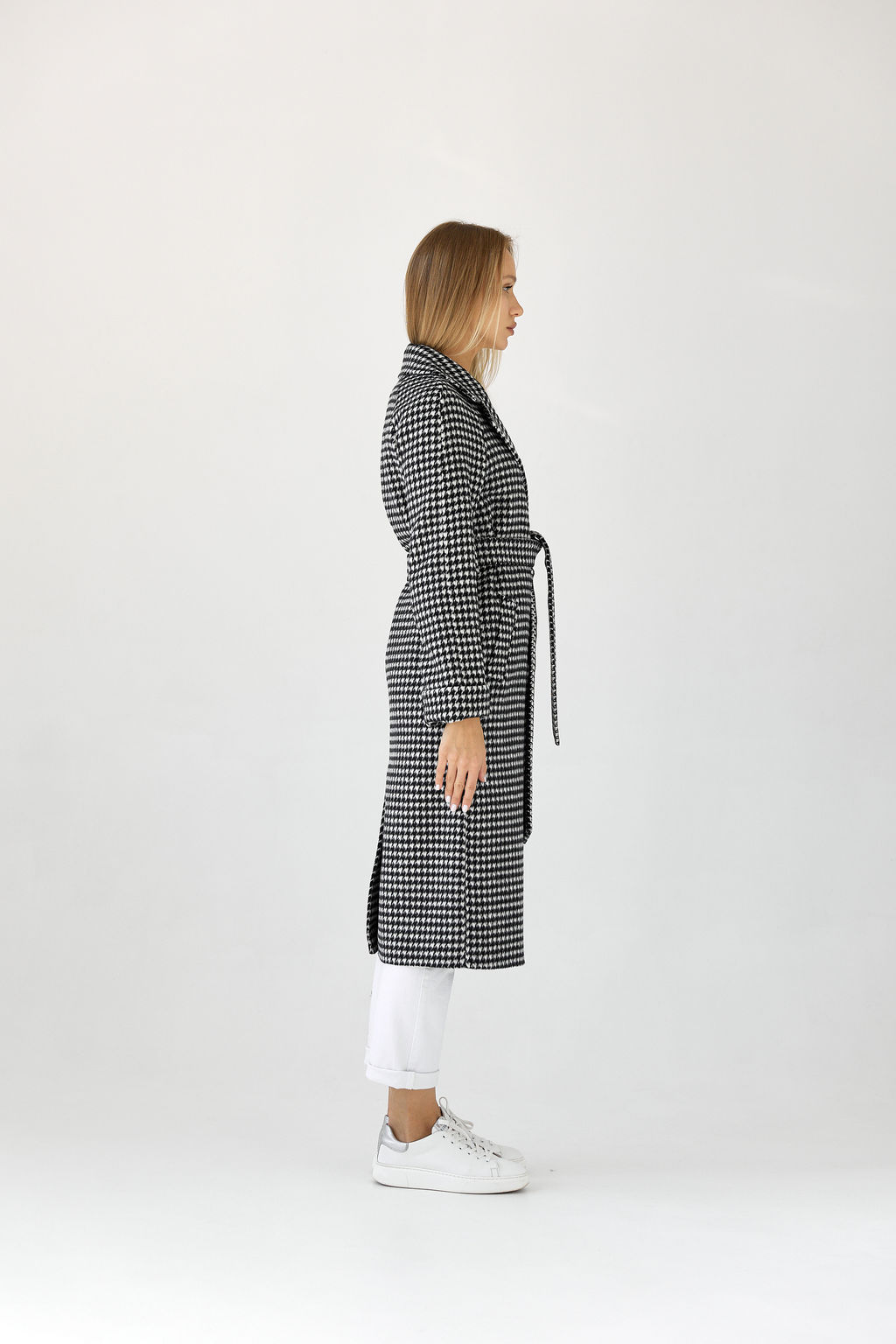 Пальто женское демисезонное 22555 (синий) - Kankan фото 31