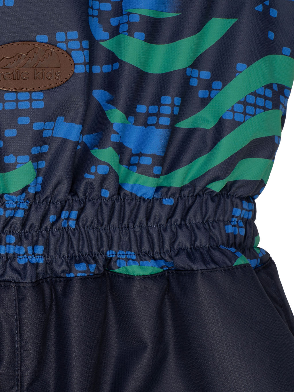 Комбинезон зима зеленосиний