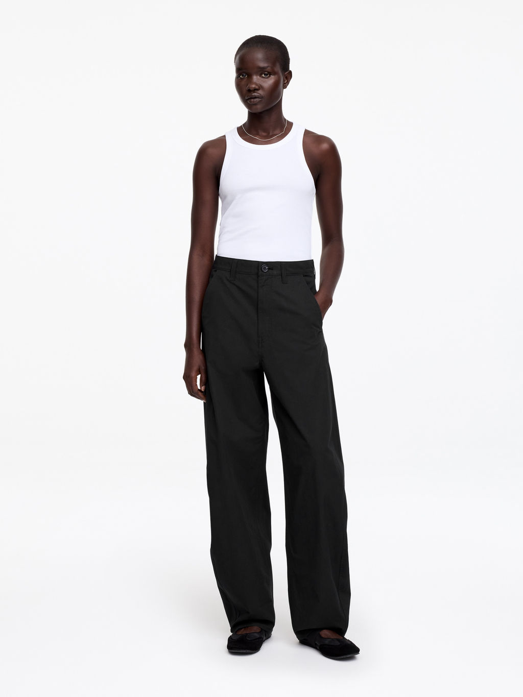 Pantalones de pernera de barril - H&m фото 4
