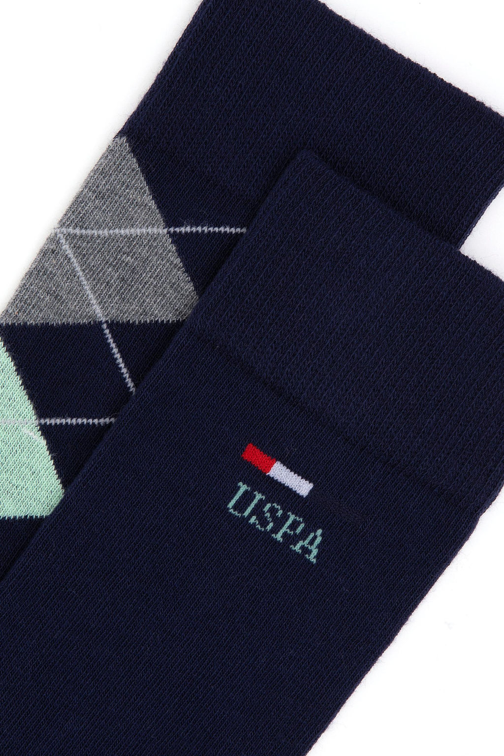 Мужские носки зеленого цвета Неожиданная скидка в корзине - U.s. polo assn фото 2