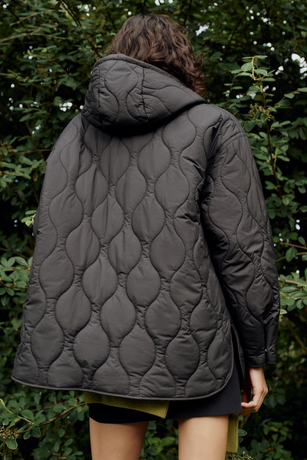 WATER-REPELLENT QUILTED JACKET - Zara фото 5