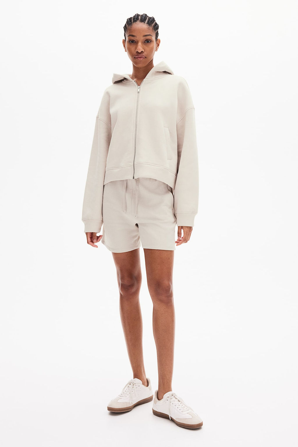 Oversized zip-through hoodie - H&m фото 2