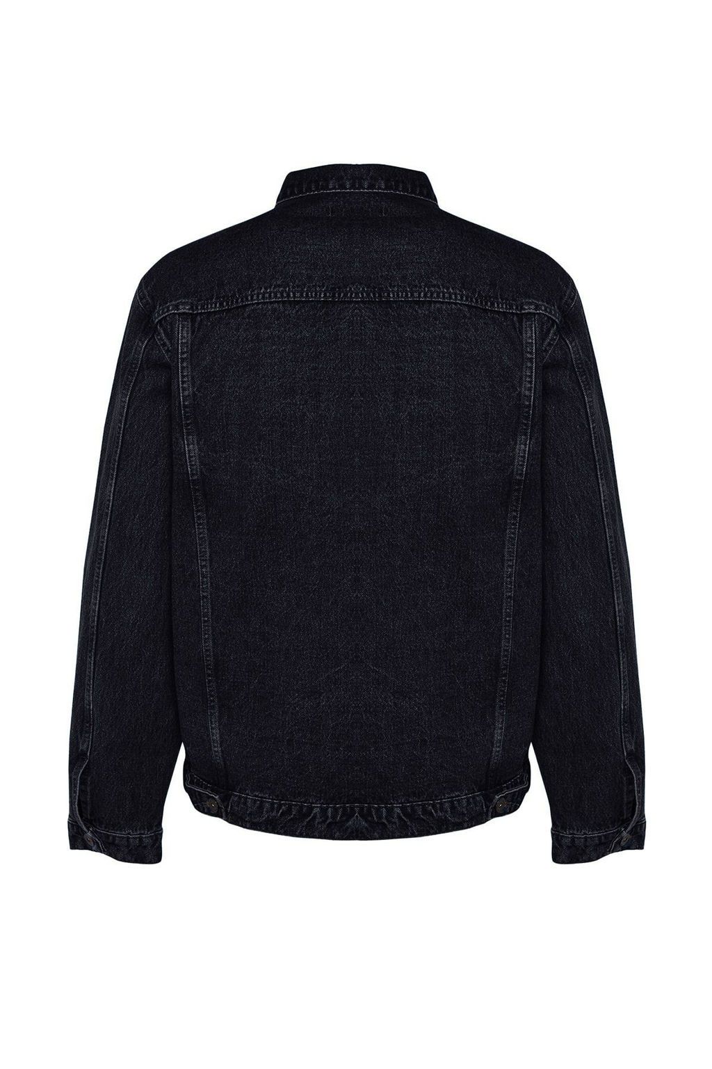 TRENDYOL MAN Orta Mavi %100 Pamuk Regular Fit Denim Kot Ceket TMNAW24CE00004 - Trendyolmilla фото 10