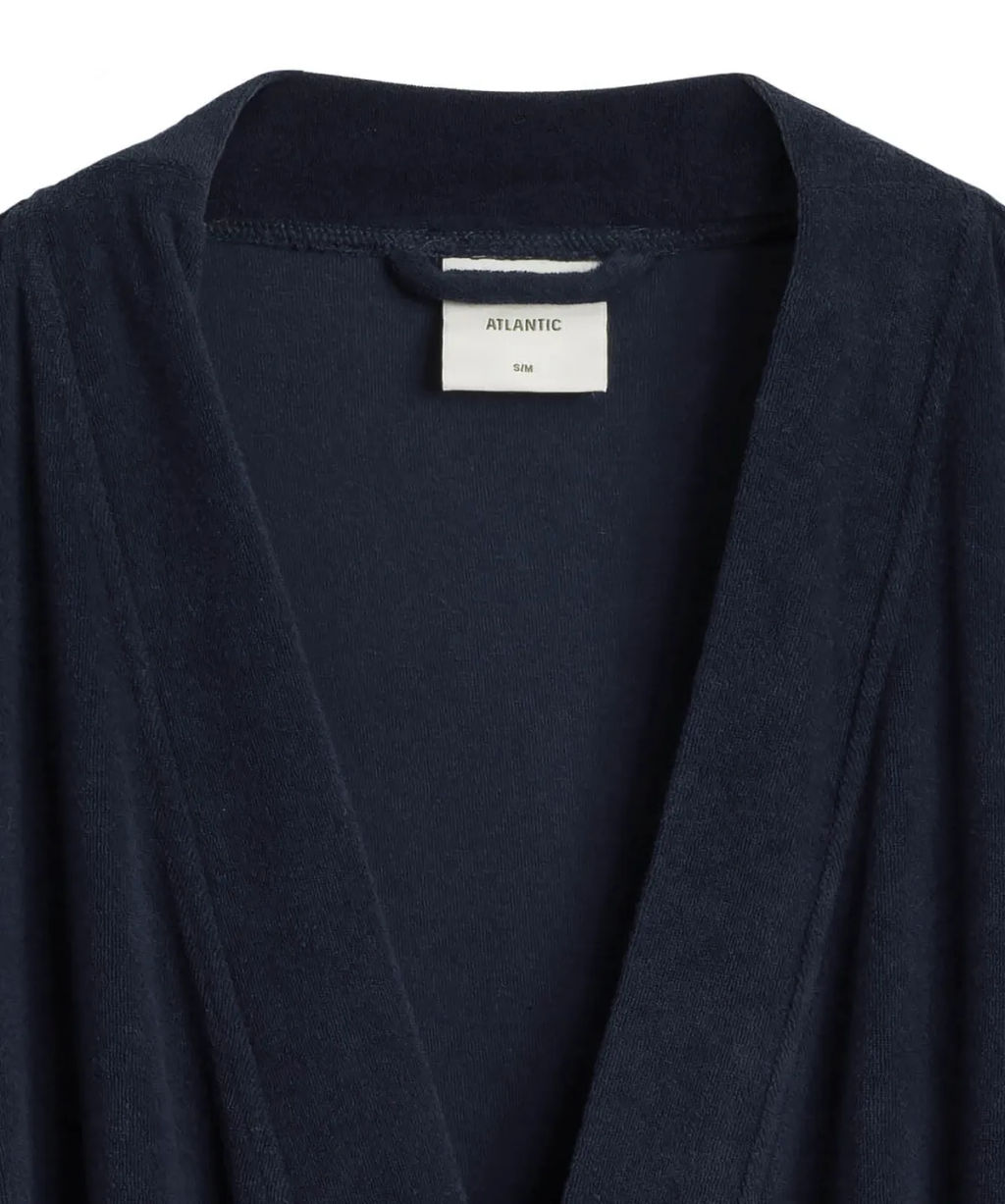 ATLANTIC SZL-002 Халат Towel Terry темно-синий  фото 5