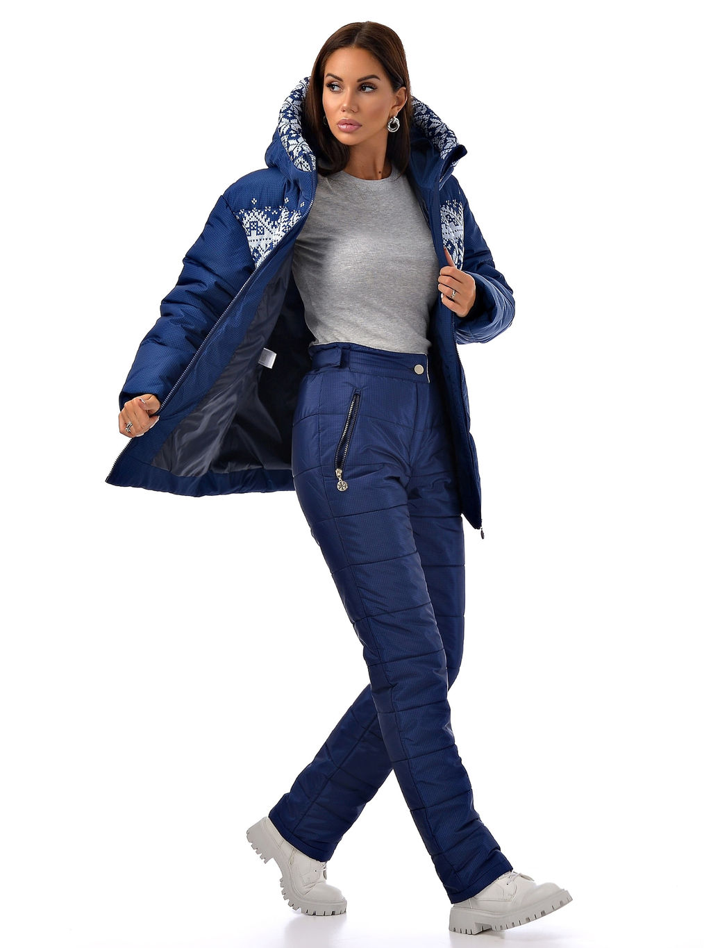 Брюки зимние, утепленные синтепоном. Очень теплые, легкие, удобные в носке - А+б коллекция фото 34