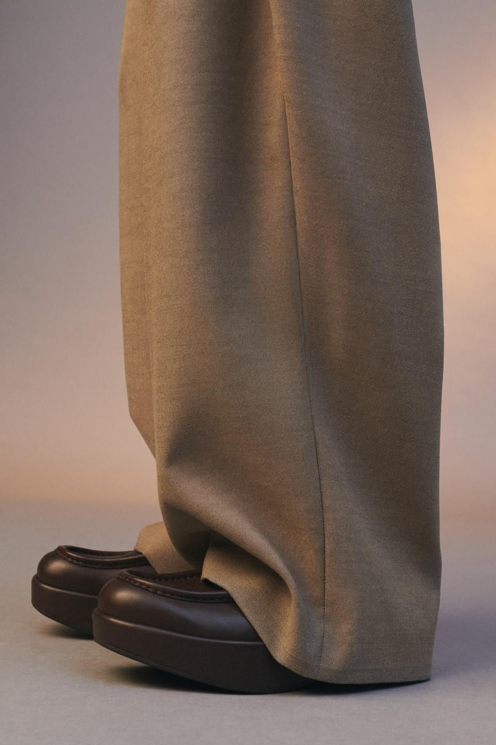 LEATHER LOAFERS - LIMITED EDITION - Zara фото 4