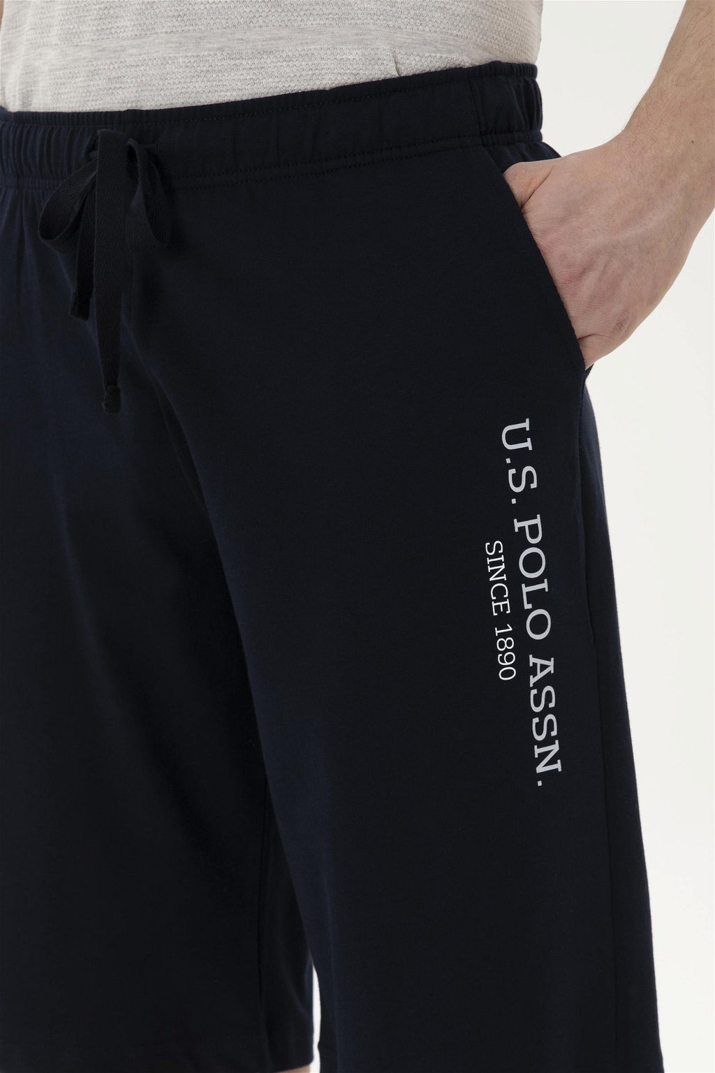 Мужской темно-синий пижамный комплект Неожиданная скидка в корзине - U.s. polo assn фото 6