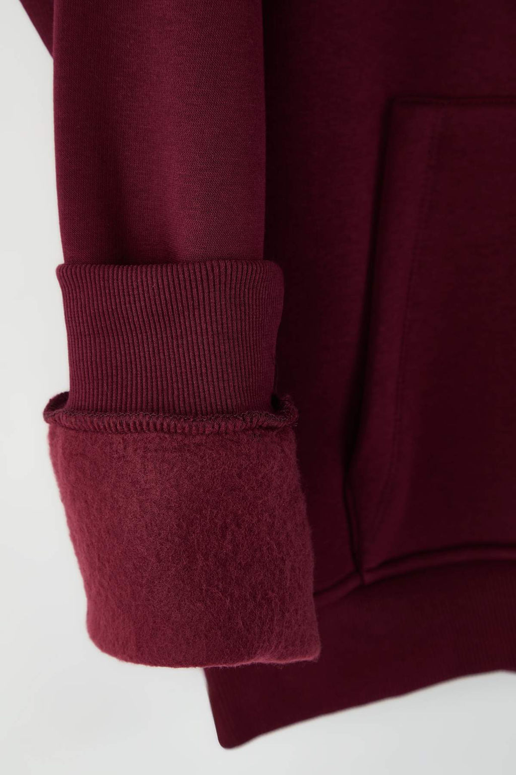 TRENDYOL MAN Beyaz Oversize/Genis Kesim Kapusonlu Etiketli Ici Polar/S?cak Tutan Sweatshirt TMNAW21SW2005 - Trendyolmilla фото 79