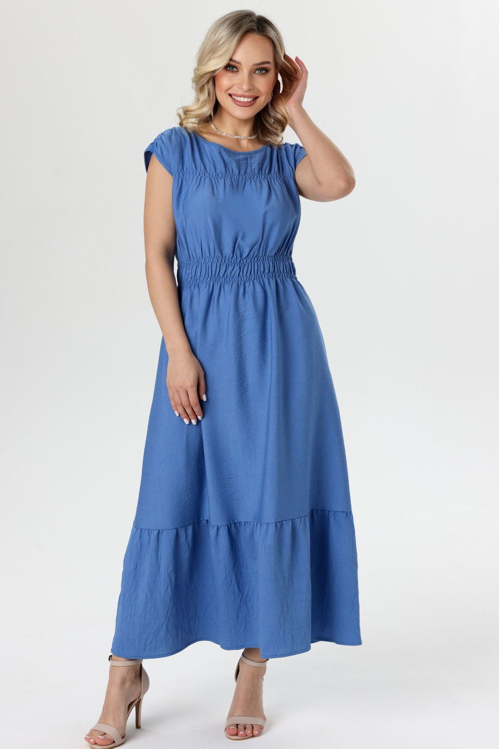 Платье женское 6112/02/Джинсовый - Rise фото 3