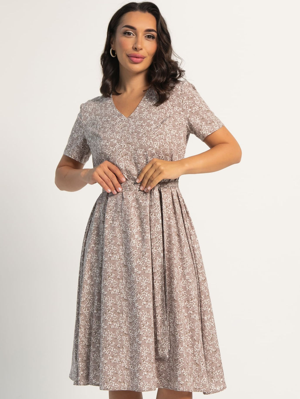 Платье Мисс Романтика (кофе с молоком) П16064-25М - Lt collection фото 5