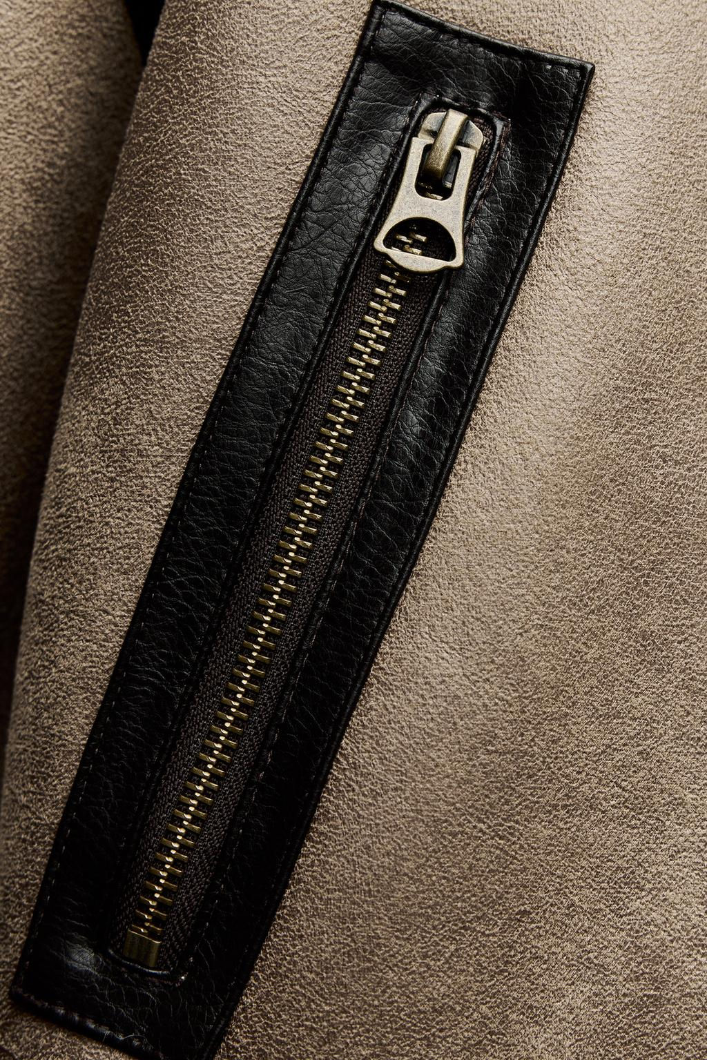 DOUBLE-FACED SHORT JACKET - Zara фото 6