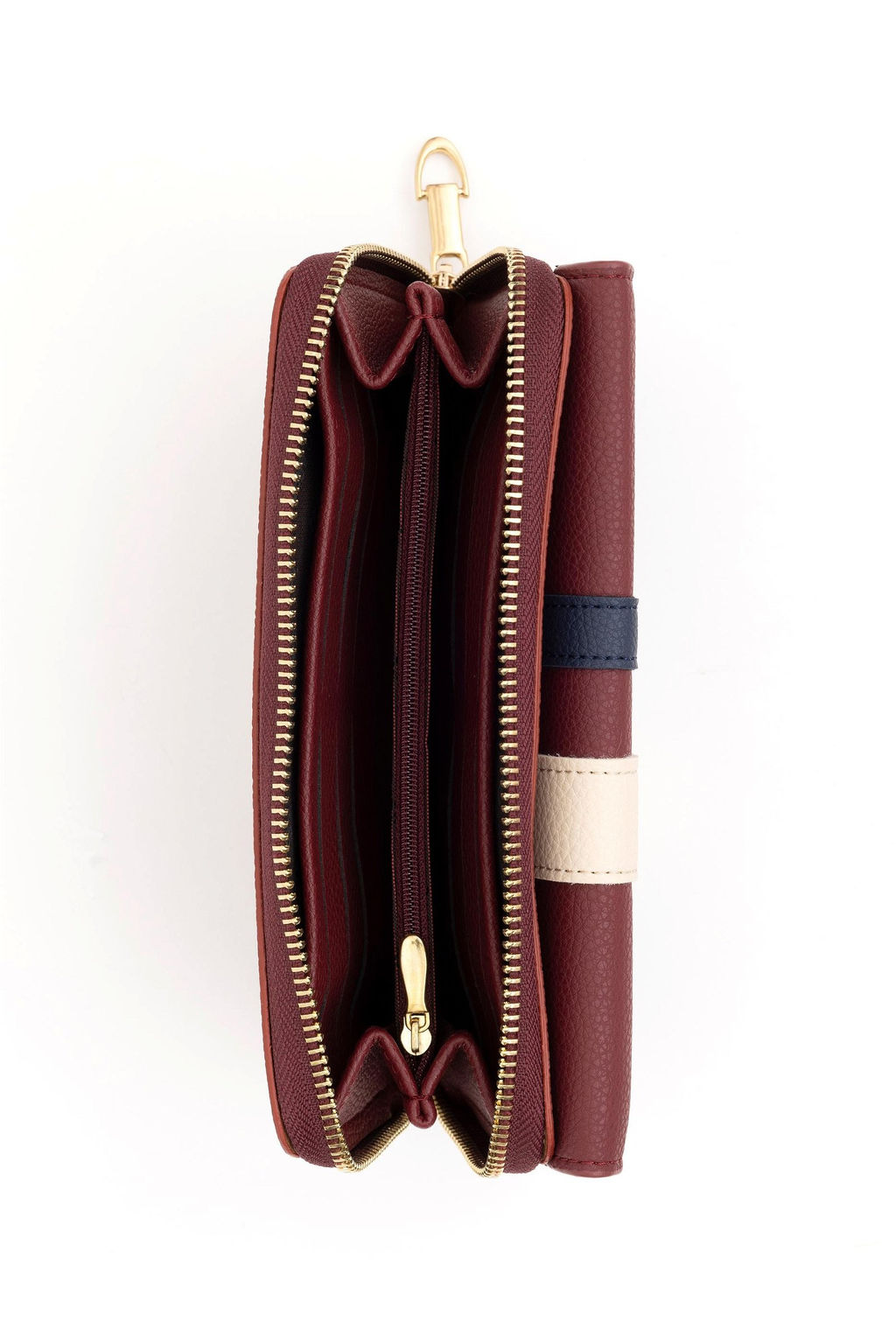 Женский бордовый кошелек Неожиданная скидка в корзине - U.s. polo assn фото 6