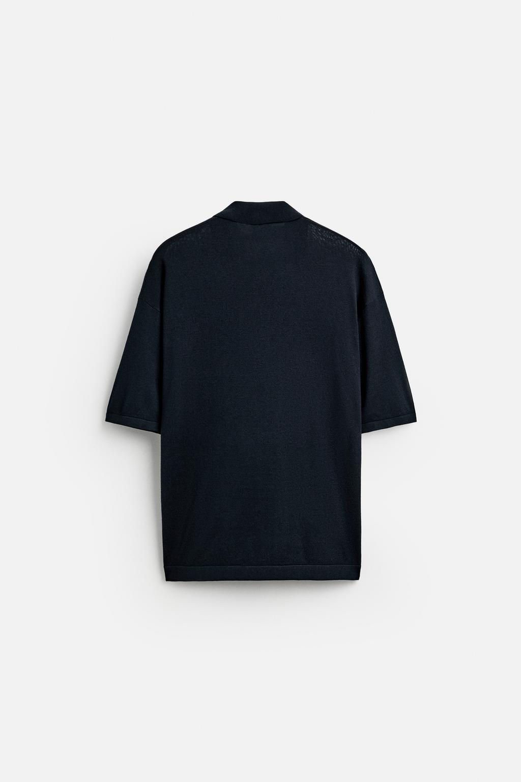 KNIT POLO SHIRT - LIMITED EDITION - Zara фото 8