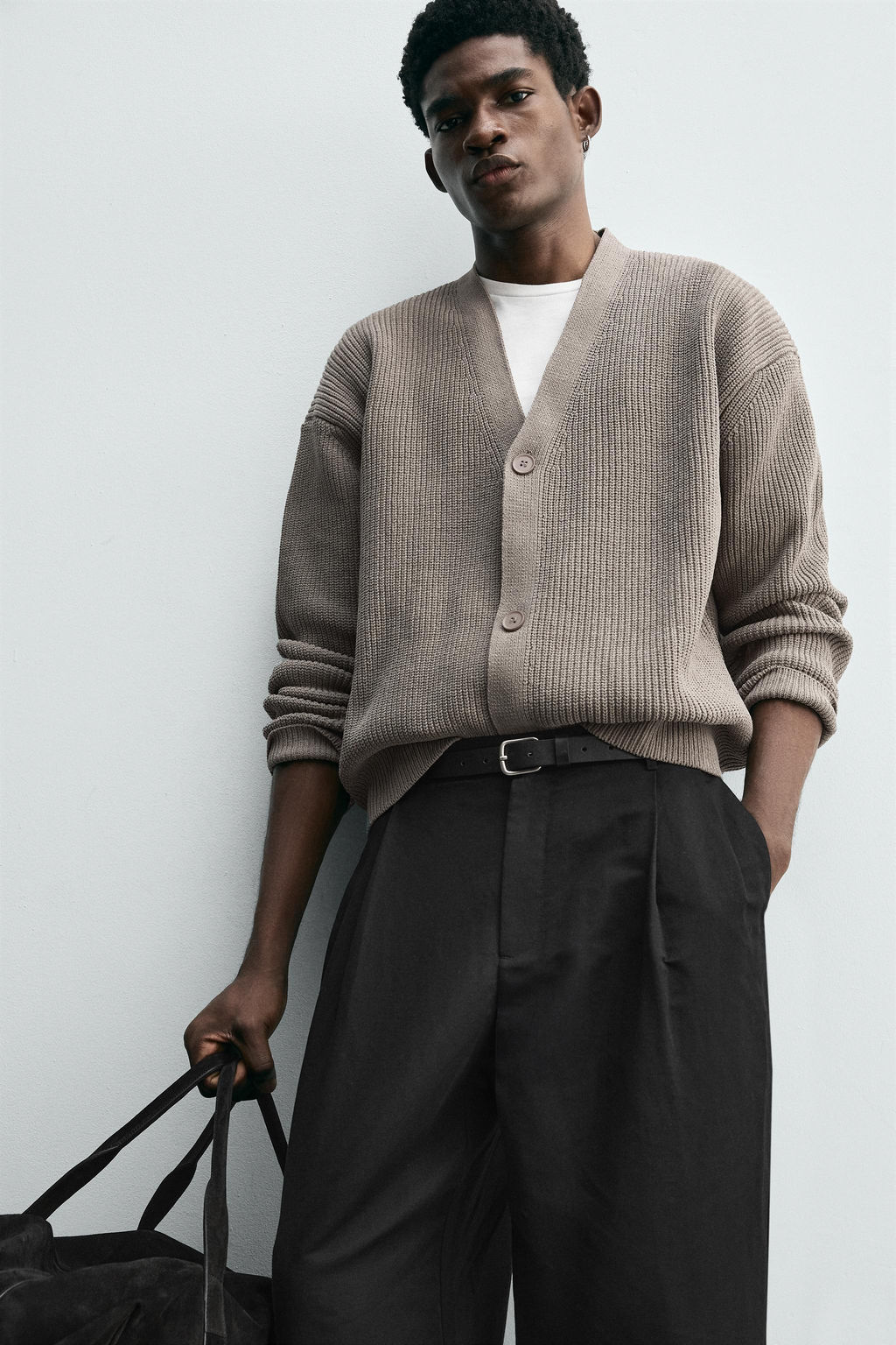 PURL KNIT CARDIGAN - Zara фото 6