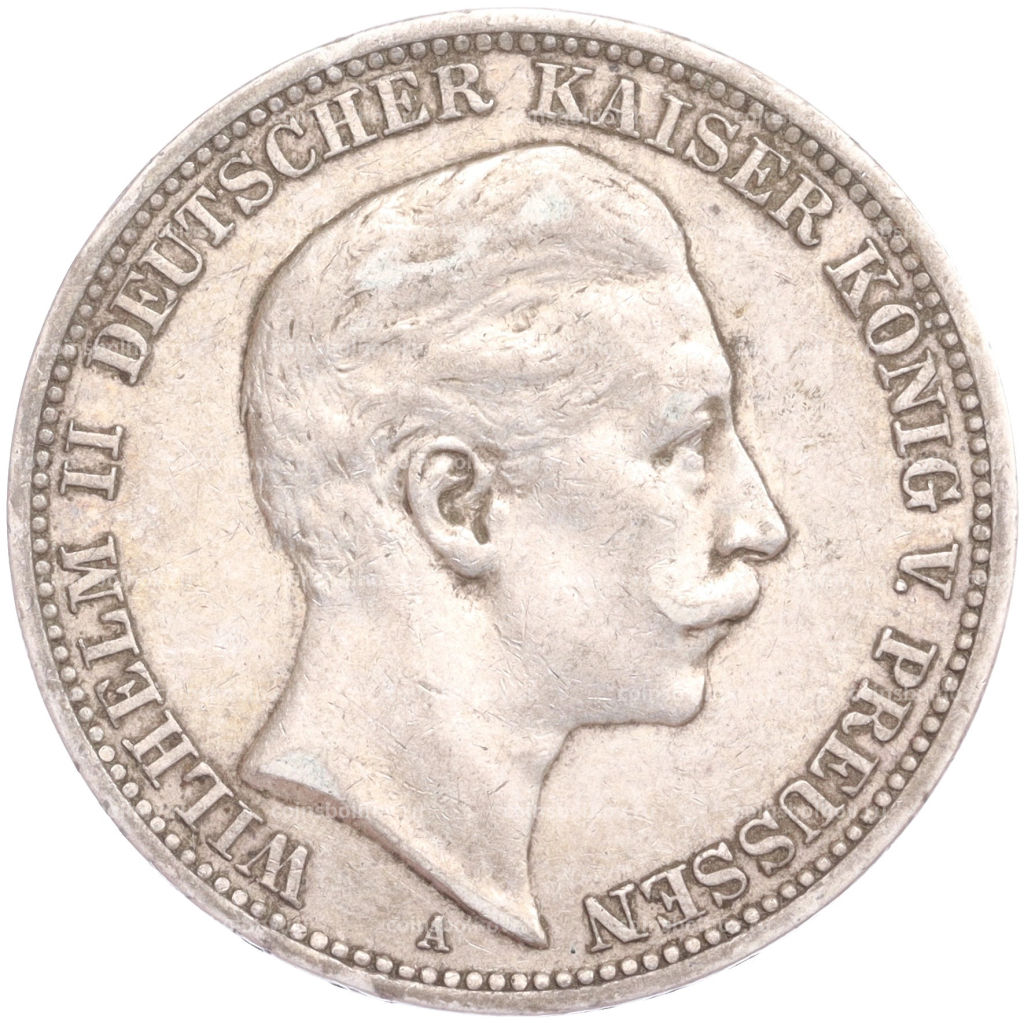 3 марки 1908 года А Германия (Пруссия)