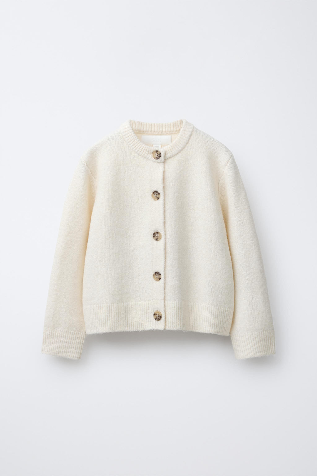 PLAIN KNIT CARDIGAN