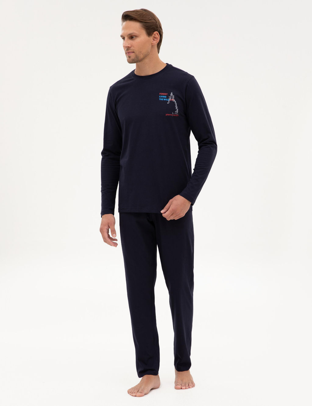 Lacivert Pijama Tak_m_ - Pierre cardin фото 4