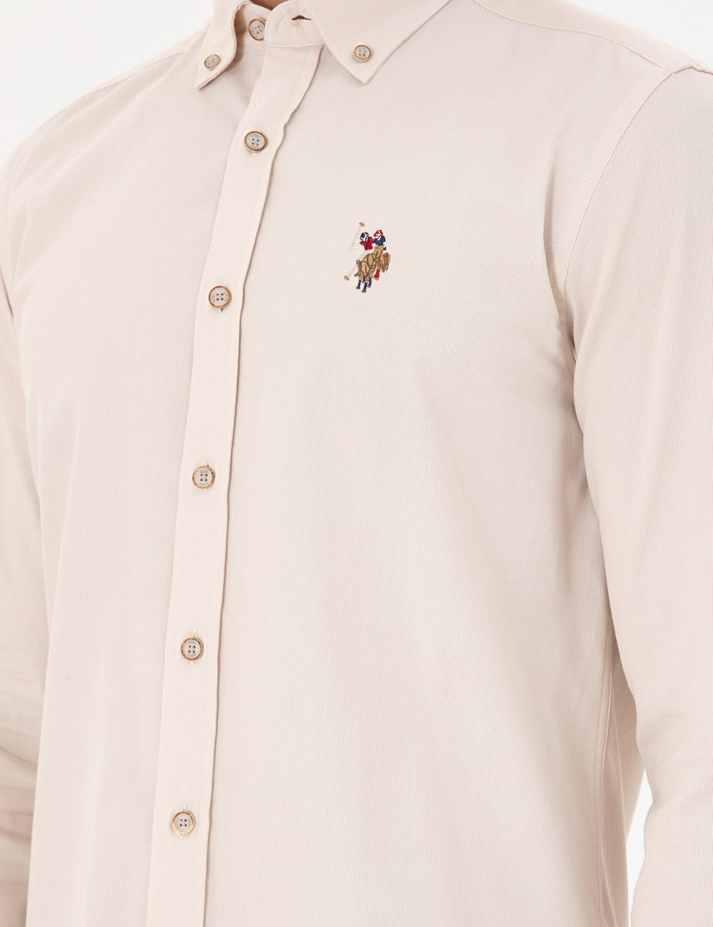 Мужская рубашка с длинным рукавом Stone - U.s. polo assn фото 7