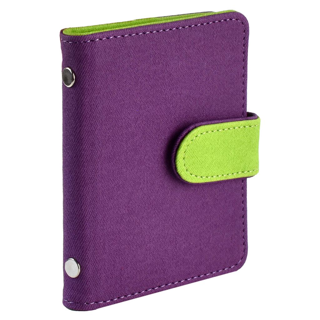 Визитница арт.45955/50 ДЖИНС ФИОЛЕТ+ДЖИНС САЛАТОВ. - Escalada фото 3