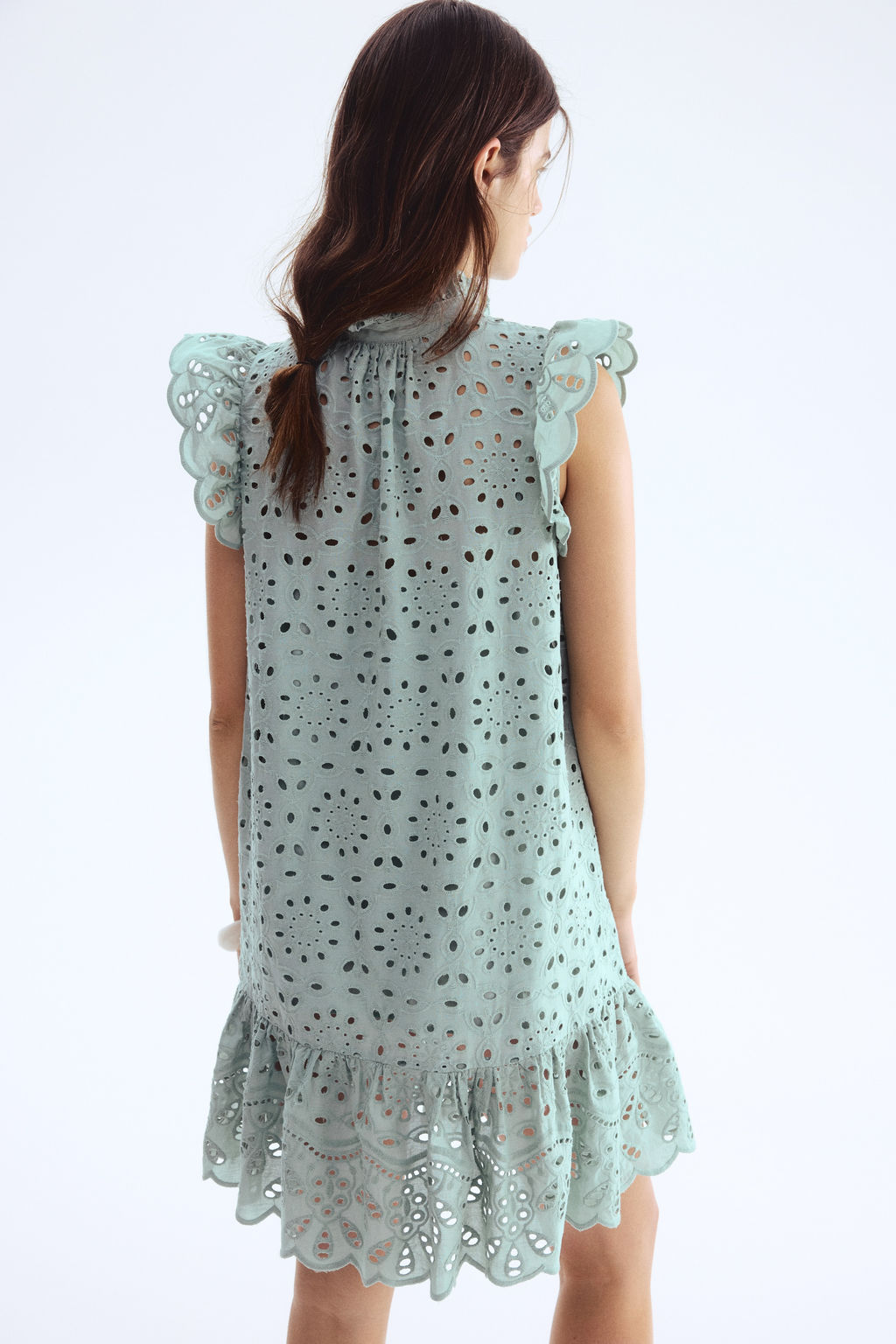 Vestido con bordado ingl?s - H&m фото 5