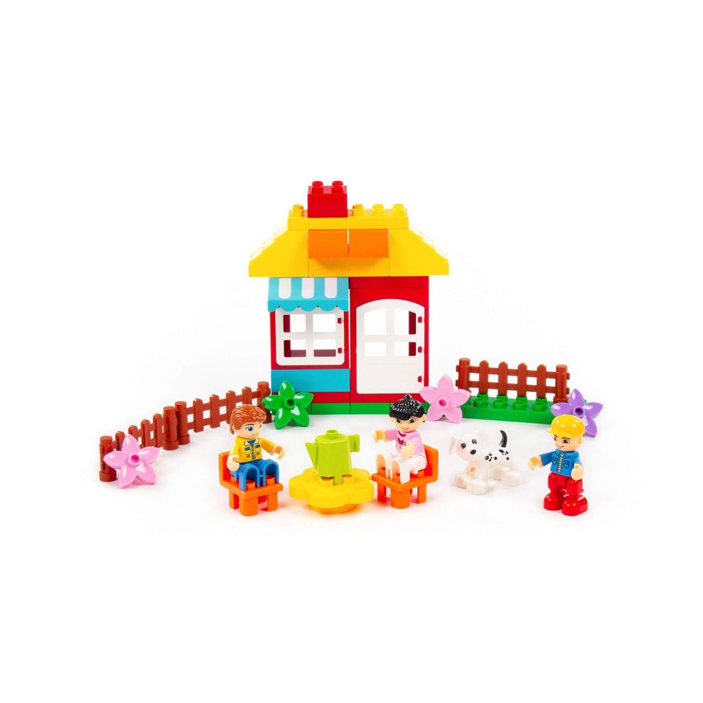 Конструктор Макси - Весёлая ферма (156 элементов) (в коробке) - Полесье фото 6