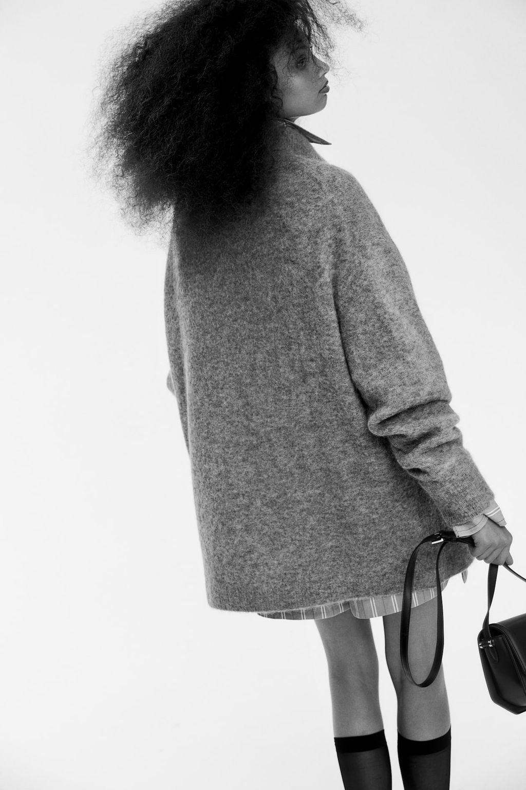 Jersey en mezcla de alpaca con cuello perkins - H&m фото 4