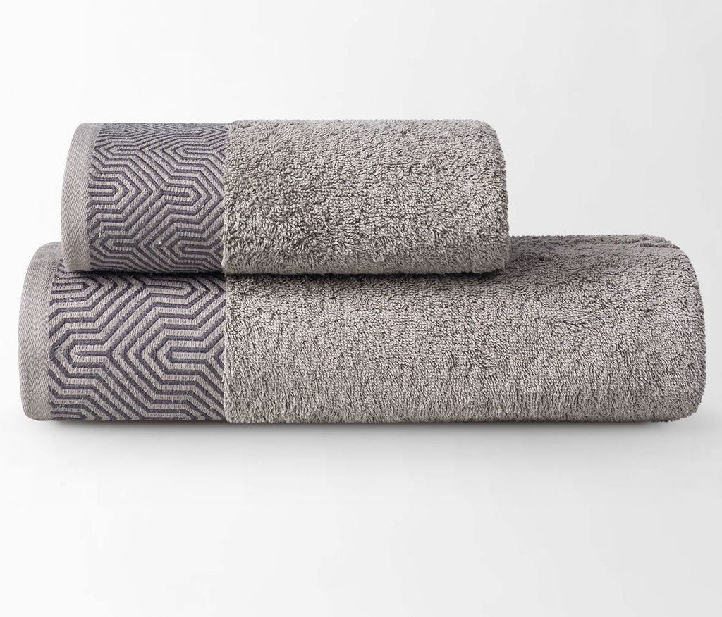-10% Полотенце Калипсо 70х140 см Серый - Ecotex фото 3