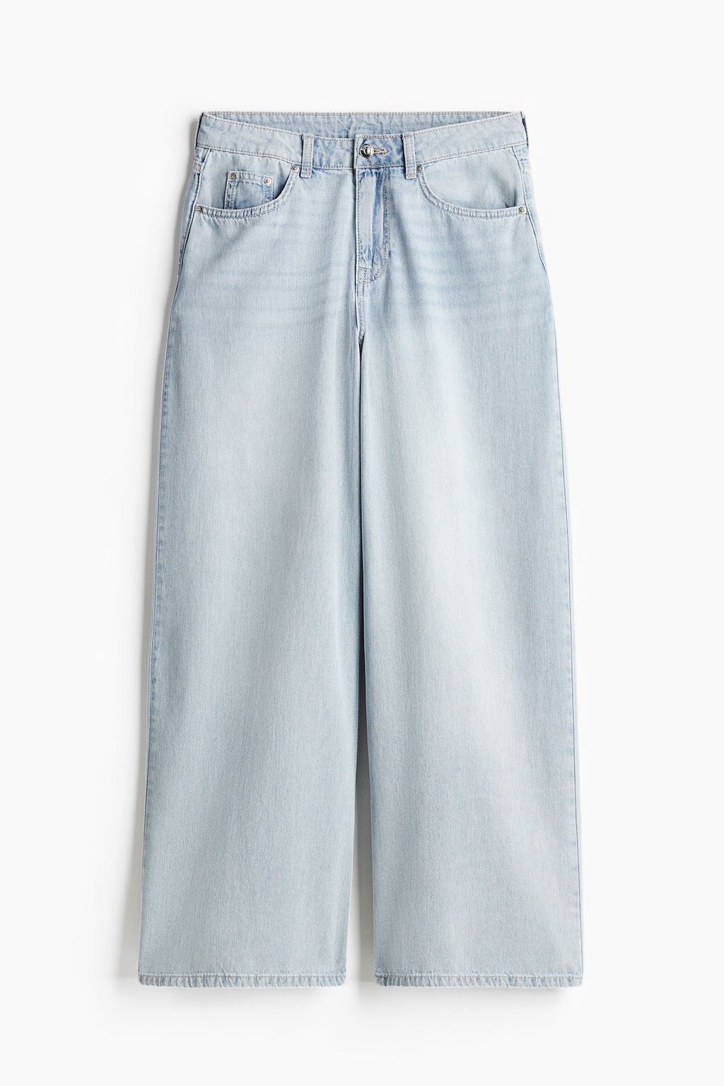 Baggy Wide Low Jeans - H&m фото 5