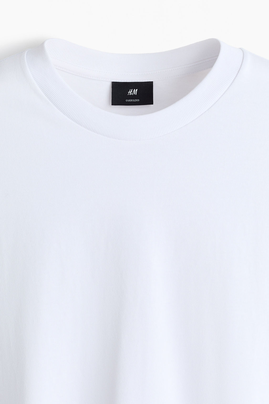 Camiseta de punto de manga larga Oversized Fit - H&m фото 7