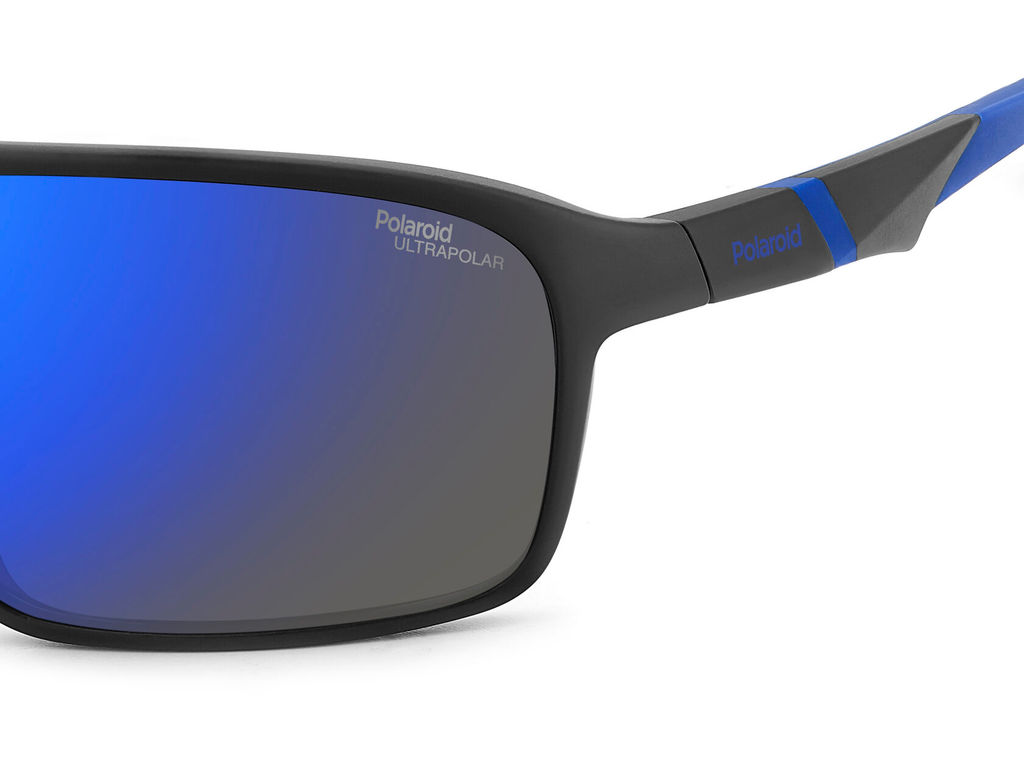 Солнцезащитные очки POLAROID PLD 7058/S Чёрный, мужские фото 4