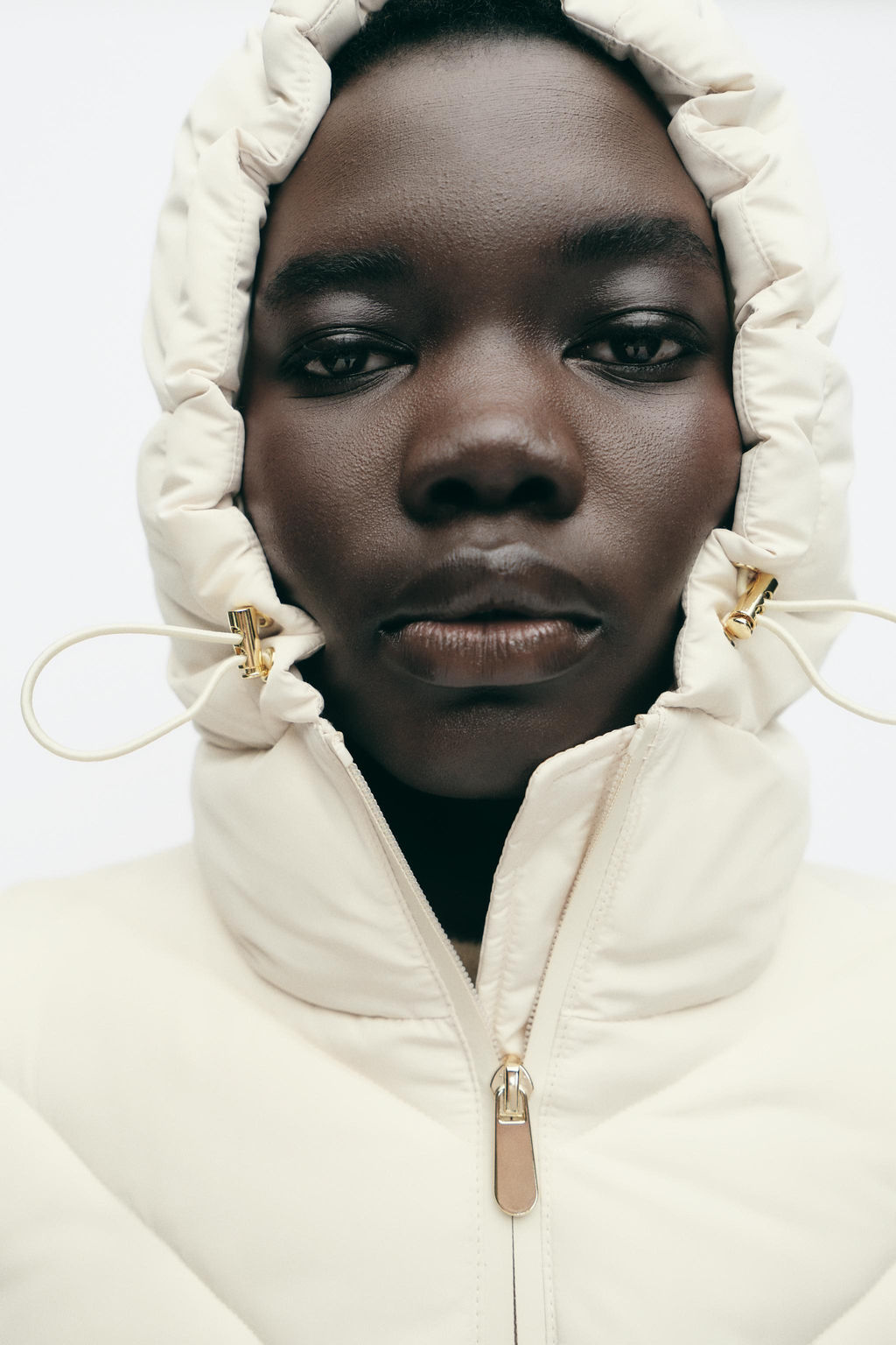 CONTRAST PUFFER JACKET - Zara фото 4