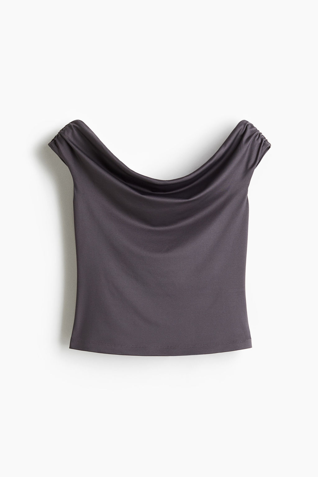 Top off-the-shoulder drapeado - H&m фото 2