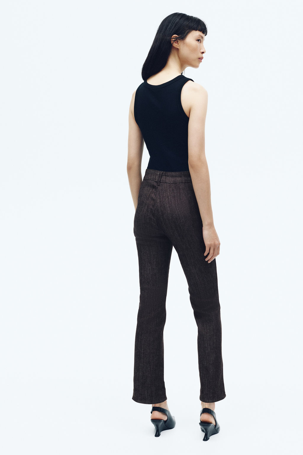 Flared High Ankle Jeans - H&m фото 4