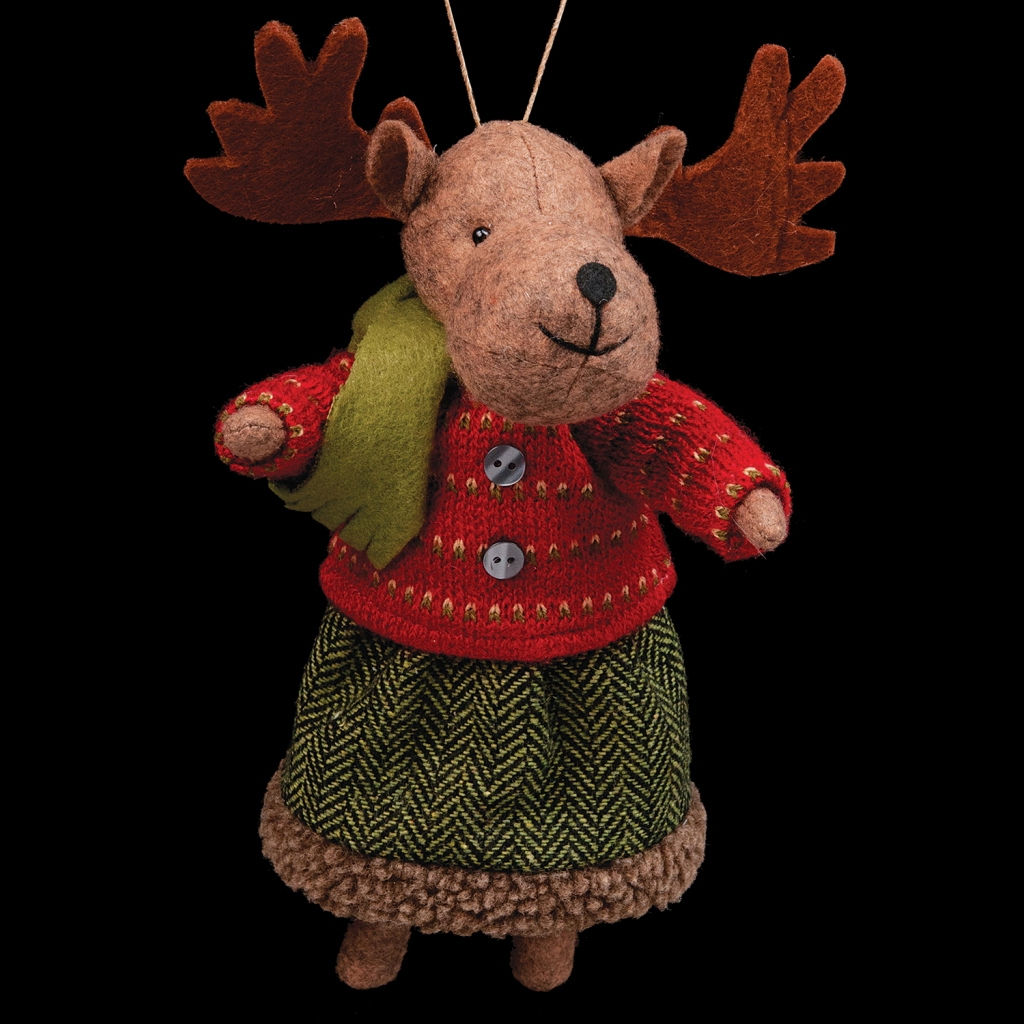 Цена за 1 шт. Украшение ErichKrause Лосик в юбке 26см