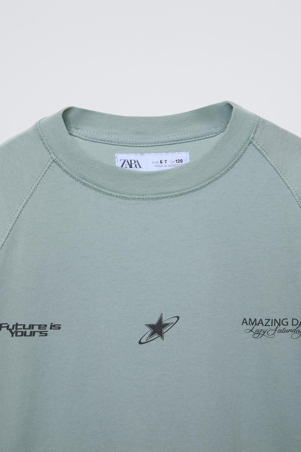 SLOGAN T-SHIRT - Zara фото 3