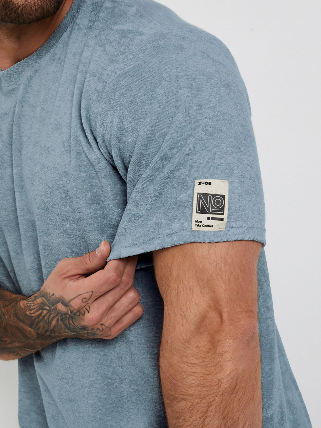 Костюм мужской махра АНТОНИО СЕРО-ГОЛУБОЙ - Domtrik Домашний трикотаж фото 6