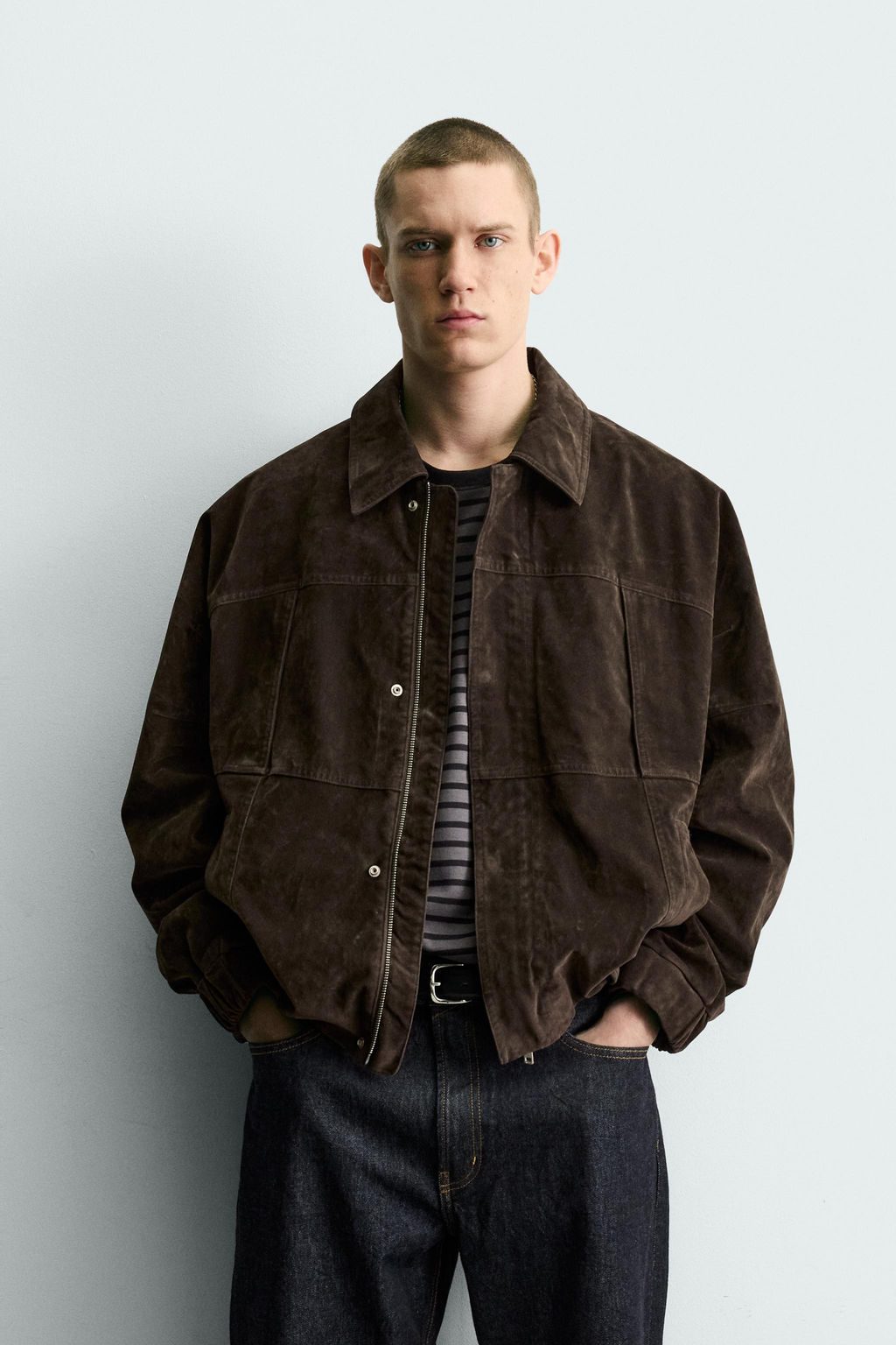 FAUX SUEDE JACKET - Zara фото 2