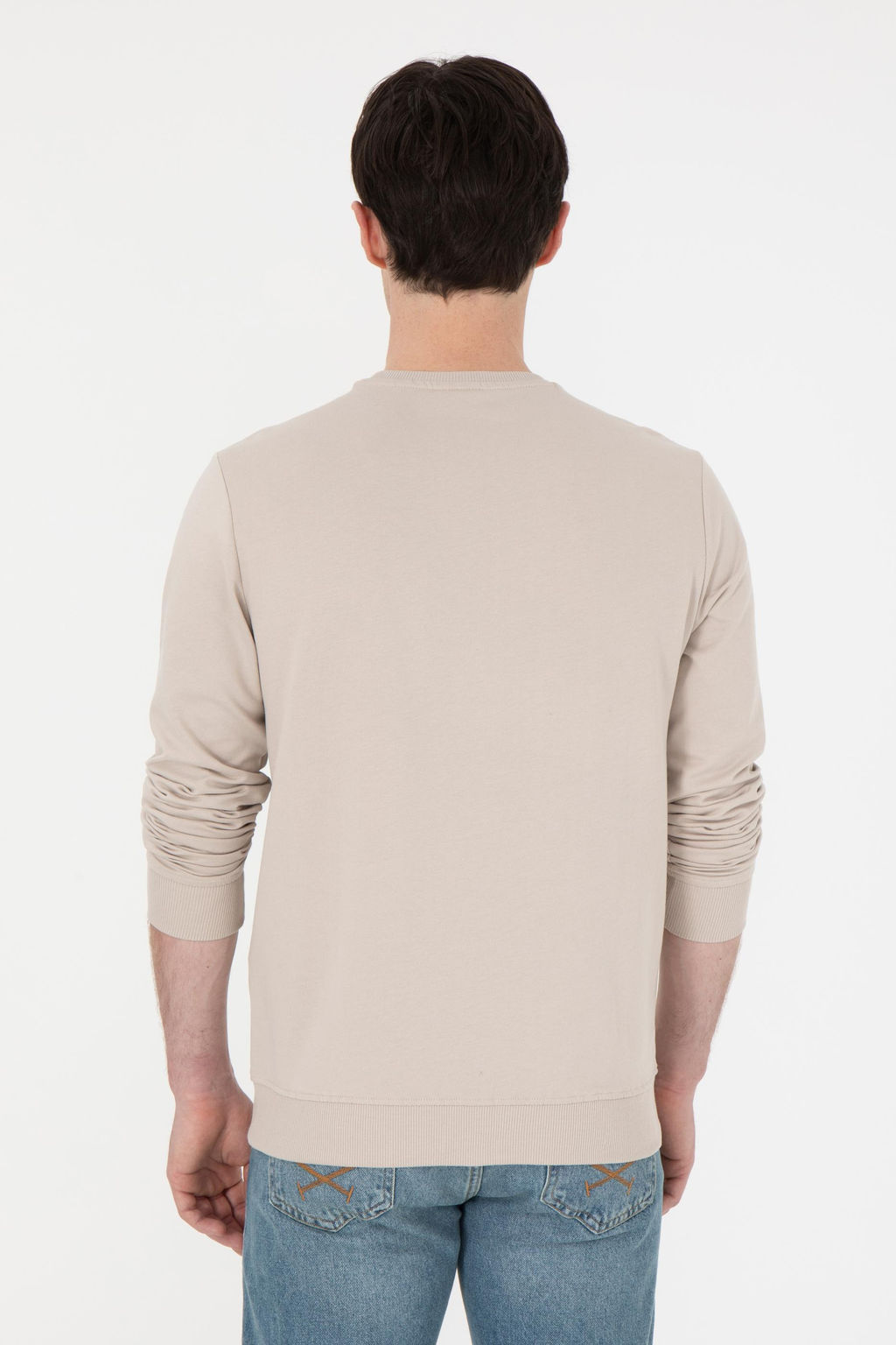 Мужской базовый свитшот Stone Неожиданная скидка в корзине - U.s. polo assn фото 5