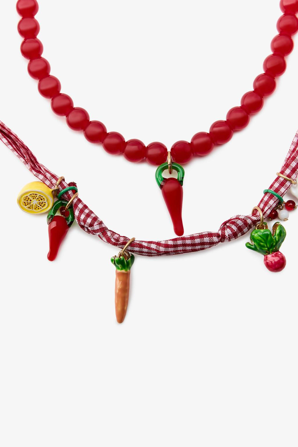 PACK OF 2 CHARM NECKLACES - Zara фото 3