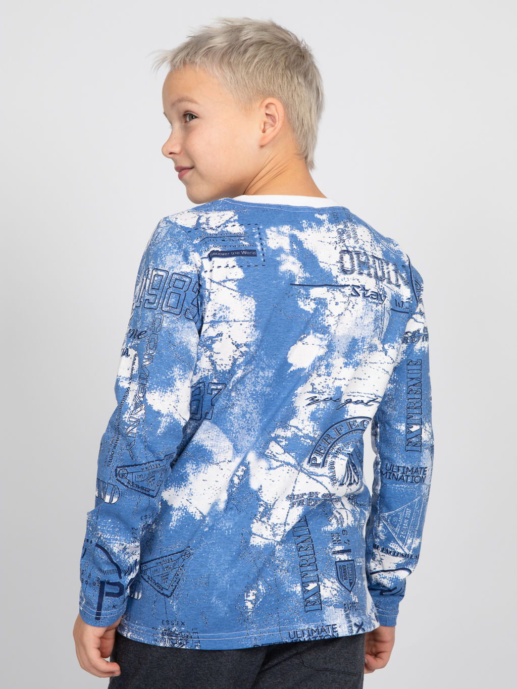 Лонгслив "Марк" индиго