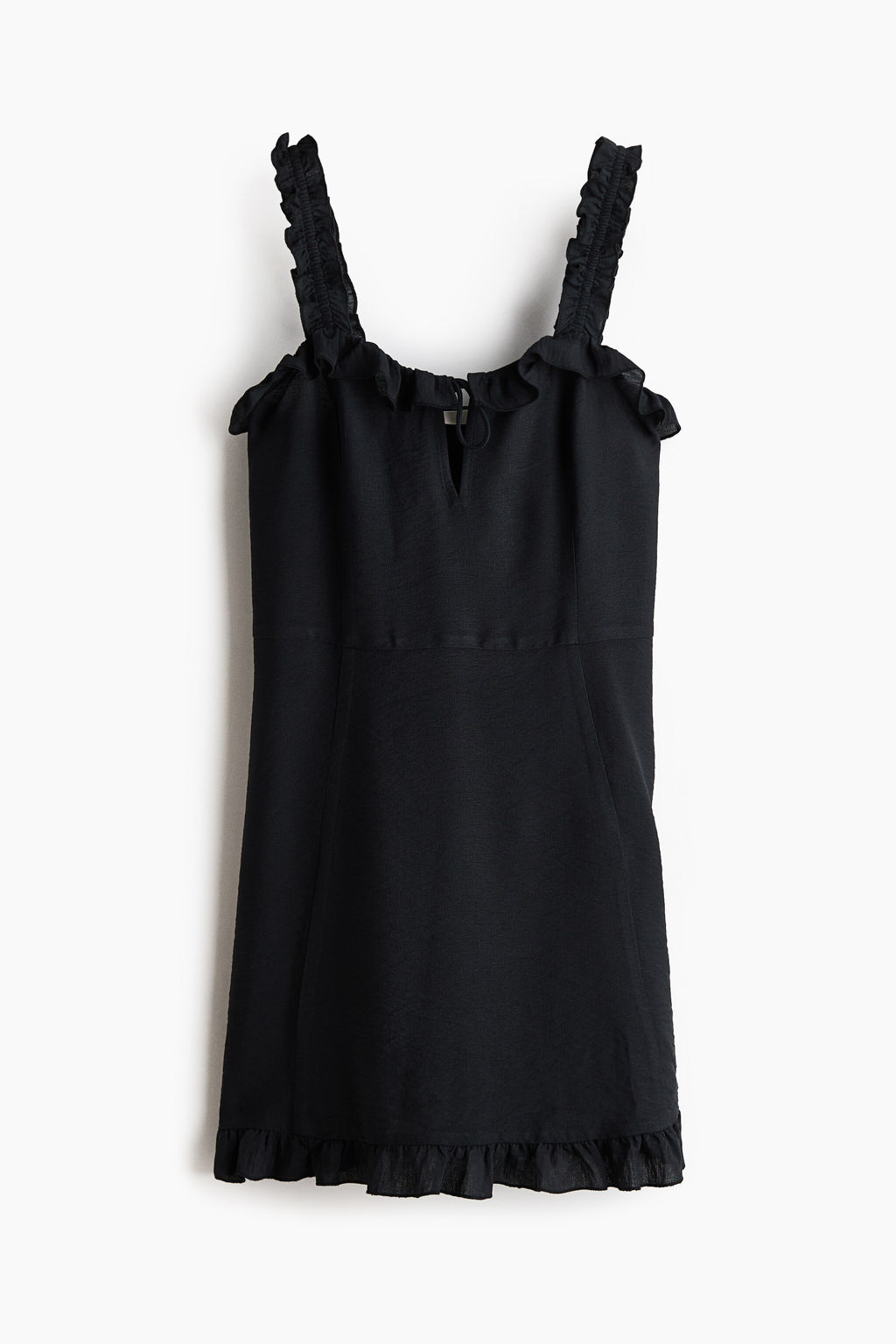 Vestido de crep? con volantes - H&m фото 8