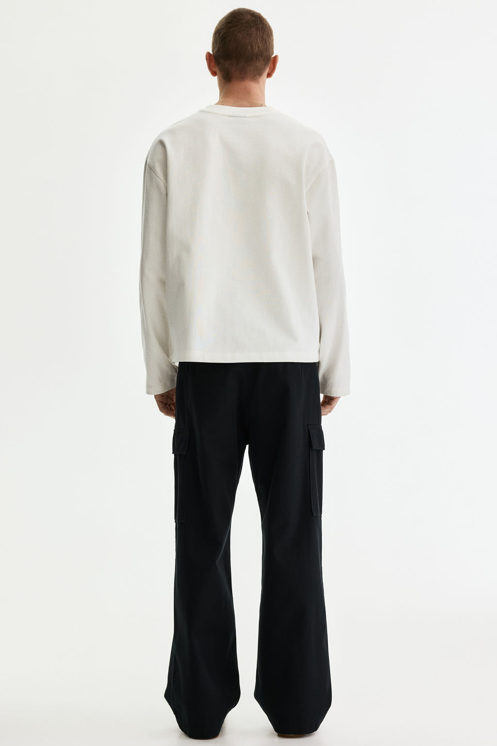 Pantal?n cargo de algod?n Relaxed Fit - H&m фото 4