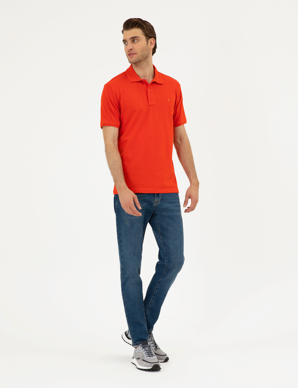K_rm_z_ Slim Fit Basic Ti__rt