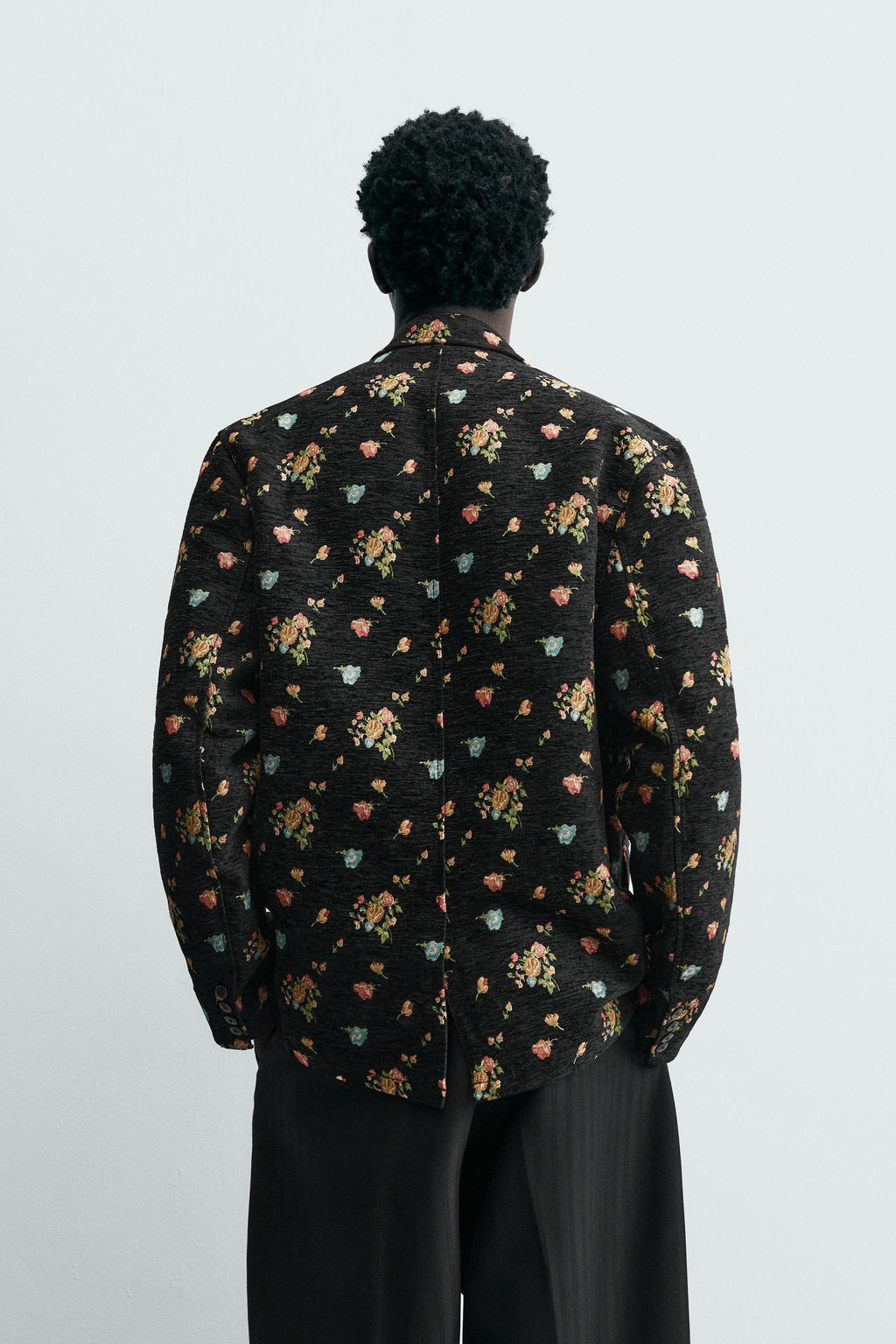 LIMITED EDITION FLORAL JACQUARD BLAZER - Zara фото 3