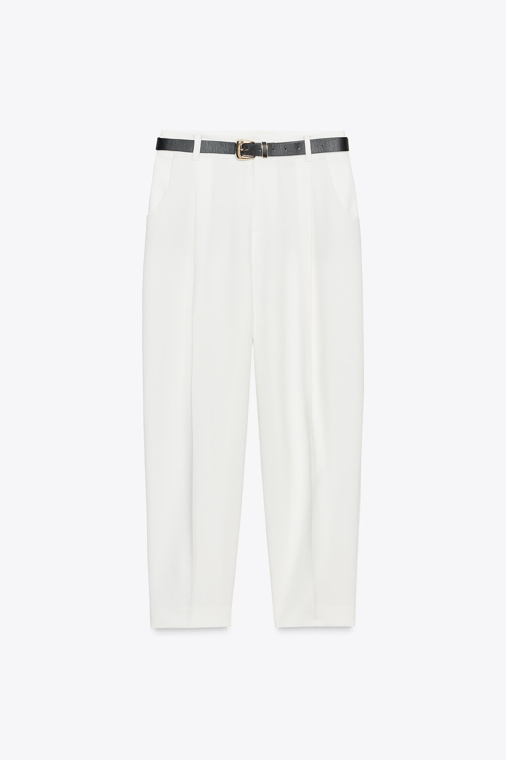 DARTED TROUSERS WITH BELT - Zara фото 8