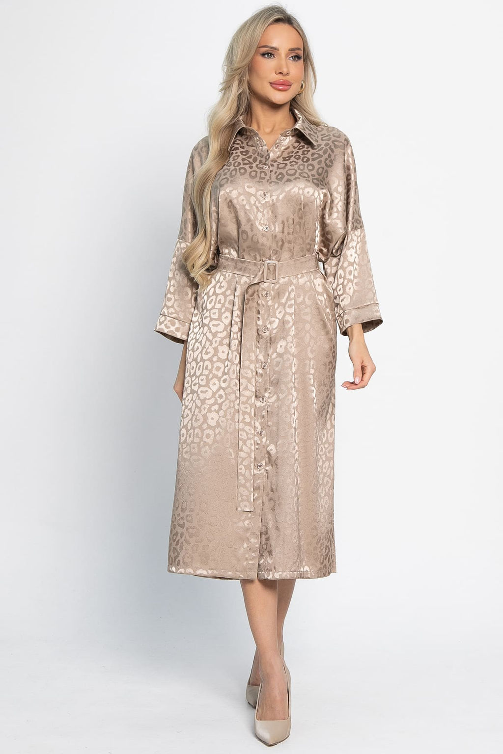 Платье Сьюзен (капучино) П15089-7М