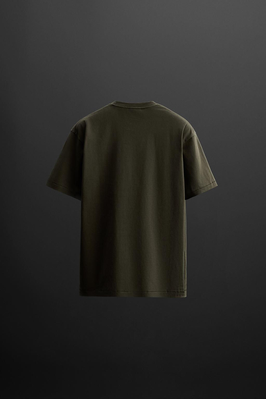 COTTON TRAINING T-SHIRT - Zara фото 7