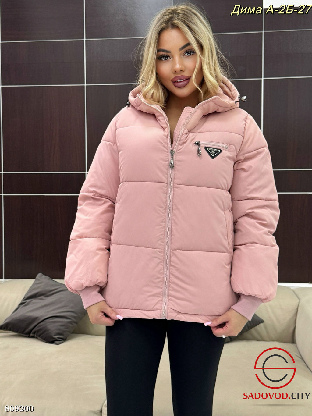 Куртка женская с капюшоном - Bruno фото 4