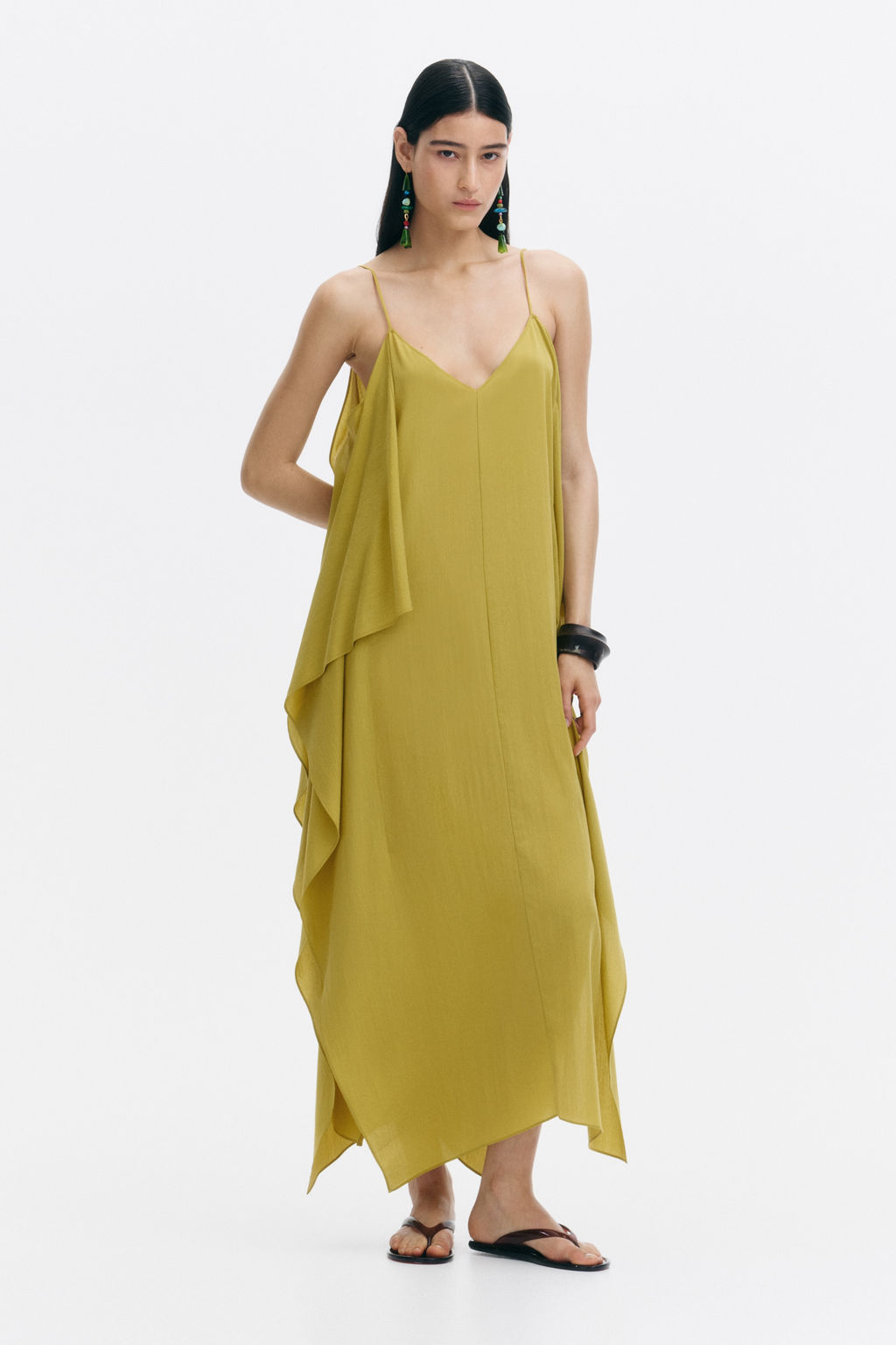 Vestido crep? drapeado - H&m фото 2